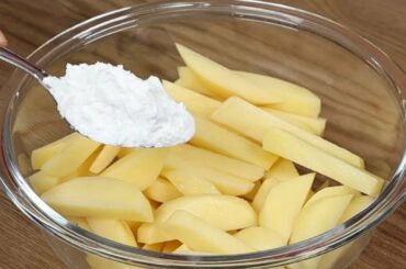 This is the secret for perfectly cruchy French Fries.