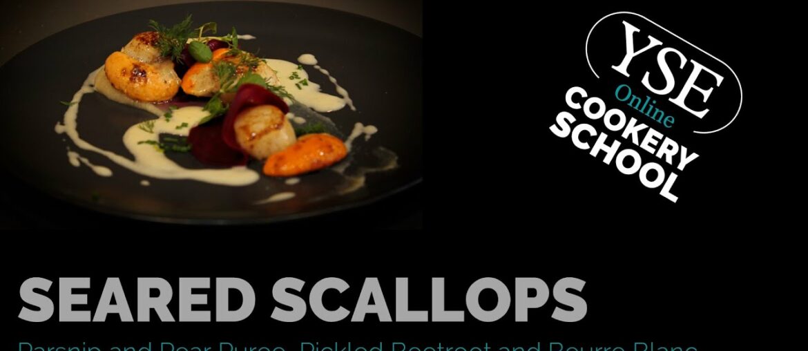 Pan Seared Scallops with White Wine Beurre Blanc | How to prepare scallops | Beurre Blanc Sauce