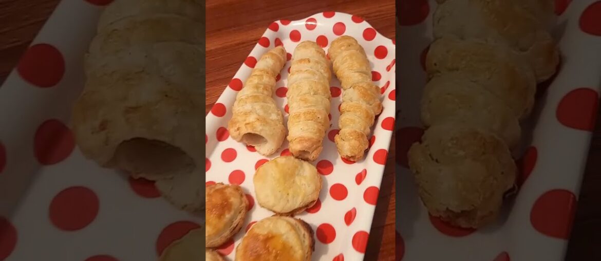 french heart Cookies & cream roll,puff pesrty recipes coming soon#shorts