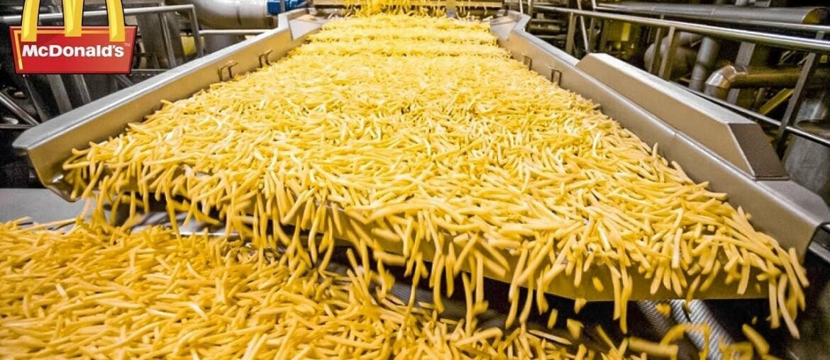 Here's How McDonald's French Fries Are Made. Food Production Processes