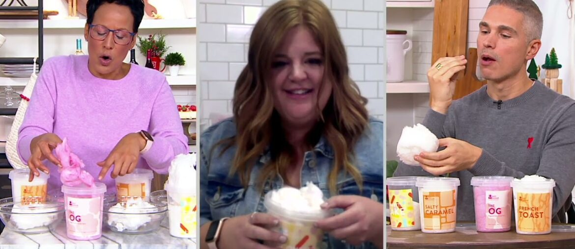 Hey Sugar (4) 1.9 oz Tubs of Gourmet Cotton Candy on QVC