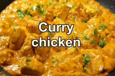 TASTY CURRY CHICKEN | Easy food recipes for dinner to make at home - cooking videos