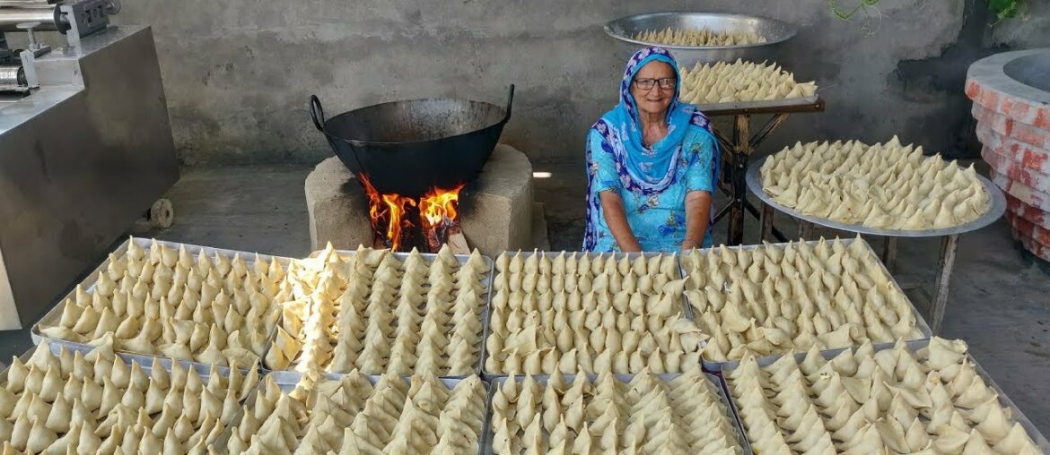 1000 SAMOSA RECIPE BY MY GRANNY | STREET FOOD | INDIAN RECIPES | PERFECT SAMOSA | POTATO RECIPES