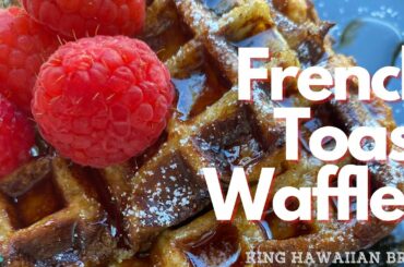 HOW TO MAKE FRENCH TOAST WAFFLES | #SHORTS RECIPE