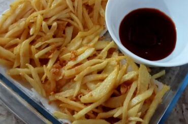 how to make crispy french fries || simple and quick fries recipe || how to make french fries