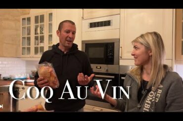 Coq au Vin with @Sadie in France for Our 1st Gourmet Wine Weekend