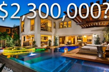 Inside A LUXURY Modern Tropical Los Angeles Mansion | Mansion Tour