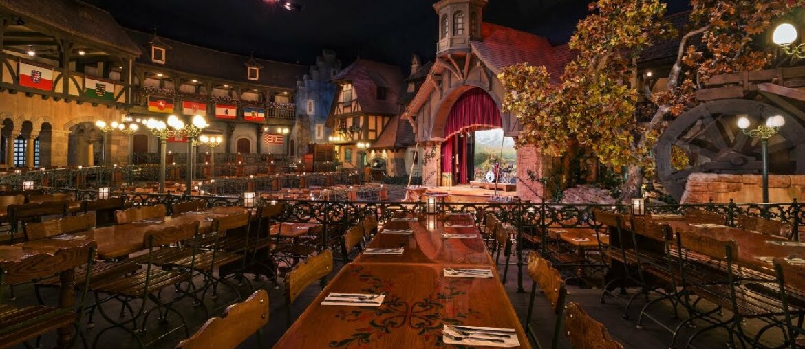 Chefs de France and Biergarten Restaurant Dining Fun!