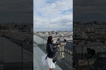 Galeries Lafayette Haussmann .Paris France