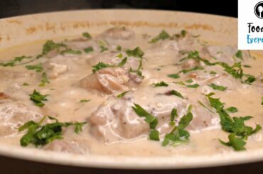 Chicken Fricassee | One Pan Creamy French Chicken Stew | Foodlie Everafter *-*