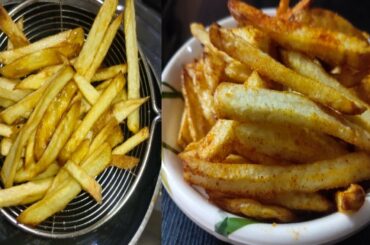 Home Made Crispy French Fries | French fries recipe | Easy Fries Recipe