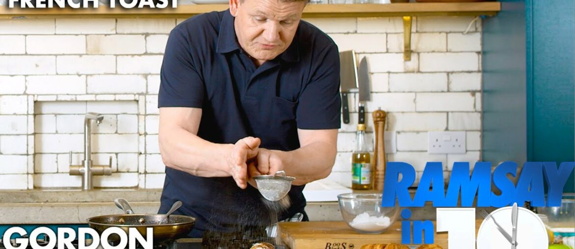 Stuffed Croissant French Toast Recipe in 7 Minutes ?!? | Gordon Ramsay