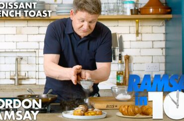 Stuffed Croissant French Toast Recipe in 7 Minutes ?!? | Gordon Ramsay