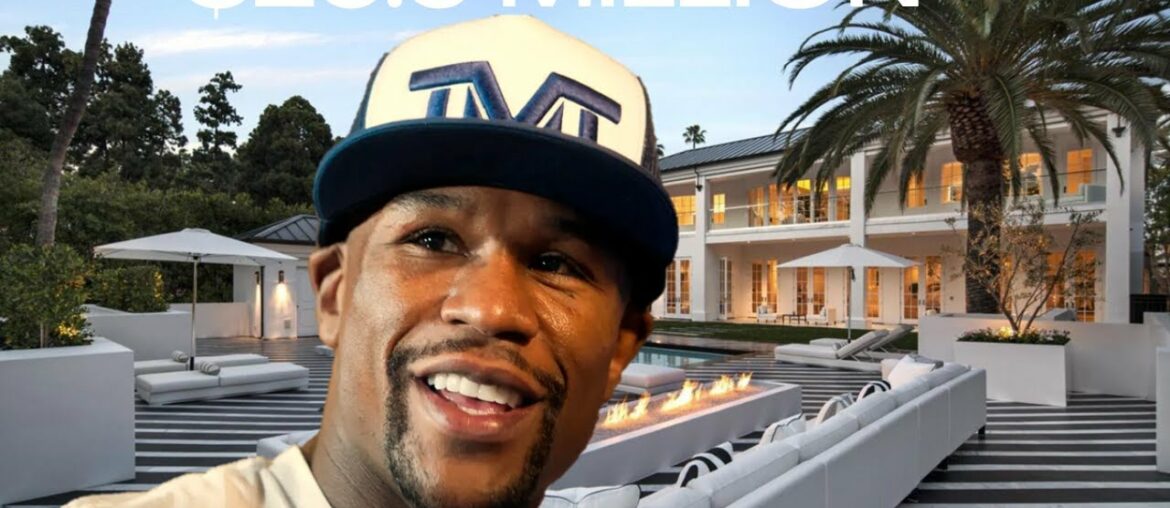Inside Floyd Mayweather Jr. $25.5 Million Beverly Hills Mansion Tour