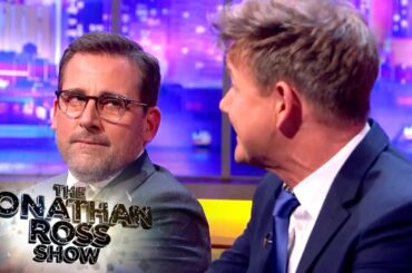 Gordon Ramsay & Steve Carell Compare Fine Dining Standards | The Jonathan Ross Show