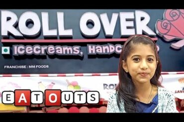 Roll Over Ice creams | Handcrafted | Pondicherry | Rithu Talks | Eat Outs #gourmet #desserts #tamil