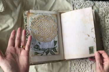 Junk Journal using Eileen Hull's Large Journal Die