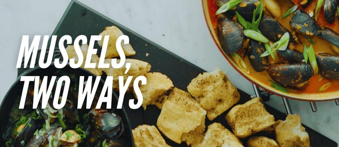 Mussels, TWO Ways! | Cooking with Christina