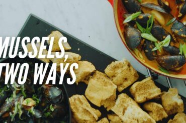 Mussels, TWO Ways! | Cooking with Christina