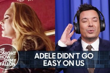 Adele’s New Song Isn’t Easy on Anyone | The Tonight Show Starring Jimmy Fallon