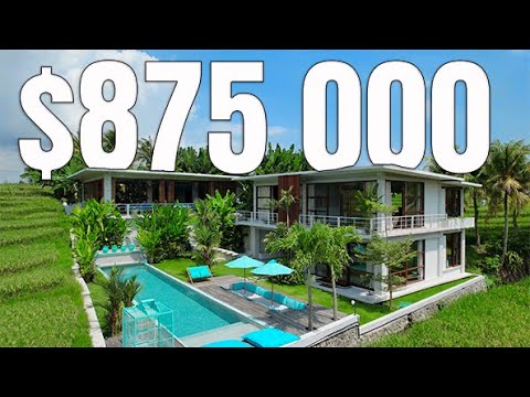 Inside a Breathtaking Turquoise Home Surrounded by Rice field ( House Tour) Inside a Breathtaking Turquoise Home Surrounded by Rice field ( House Tour)