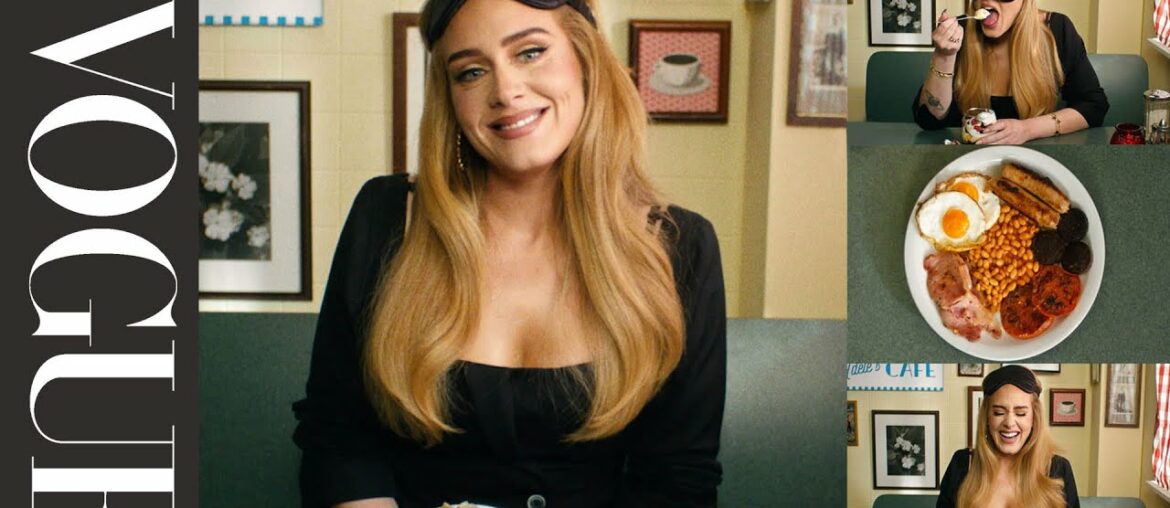 Adele Eats Spotted Dick, Cockles & 10 Other British Dishes | British Vogue