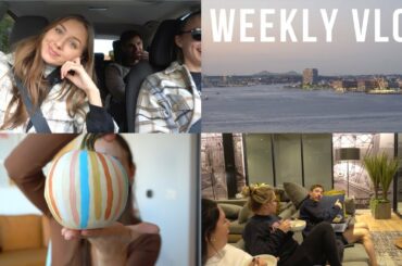 WEEKLY VLOG: weekend in Maine, fall activities, unboxings