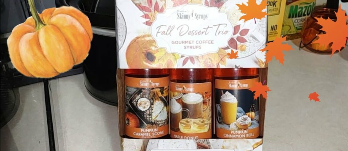 Jordans Skinny Fall Dessert Trio Syrups