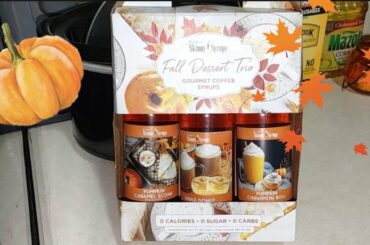 Jordans Skinny Fall Dessert Trio Syrups