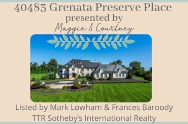 One of the Most Luxurious Listings in Loudoun!