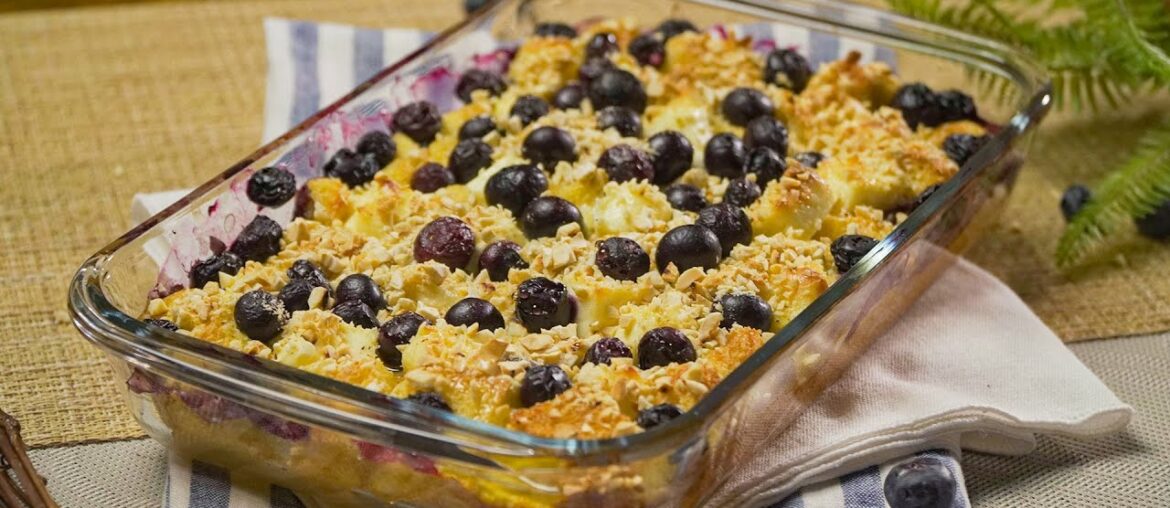 Overnight BLUEBERRY FRENCH TOAST BAKE | Recipes.net