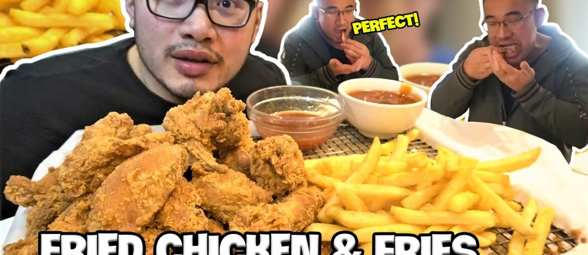 FRIED CHICKEN & FRIES. Recipe