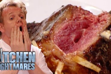 Three Hour Wait For Undercooked Food | Kitchen Nightmares