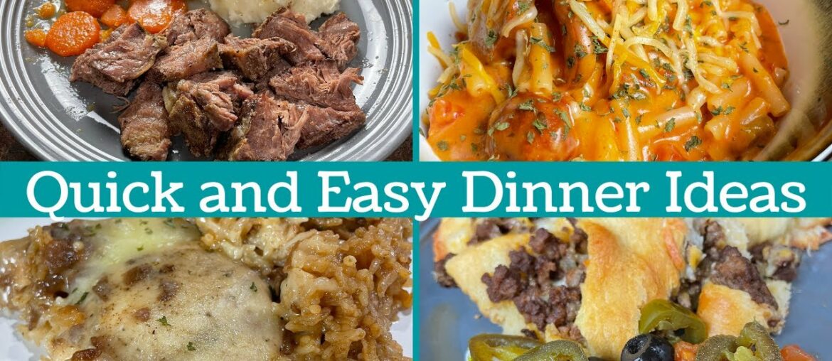 What's For Dinner | 4 Easy & Delicious Family Meal Ideas | Family Budget Friendly Dinner Recipe