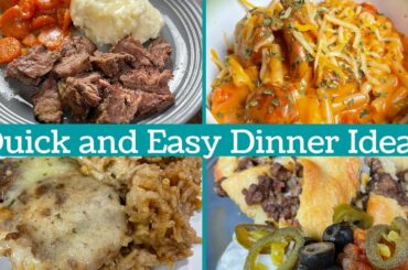 What's For Dinner | 4 Easy & Delicious Family Meal Ideas | Family Budget Friendly Dinner Recipe
