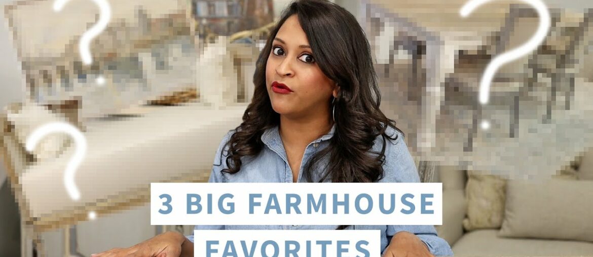 Farmhouse Favorites  | 3 Big Pieces I am Loving at The Shop Right Now | Amitha Verma