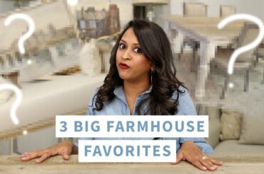 Farmhouse Favorites  | 3 Big Pieces I am Loving at The Shop Right Now | Amitha Verma