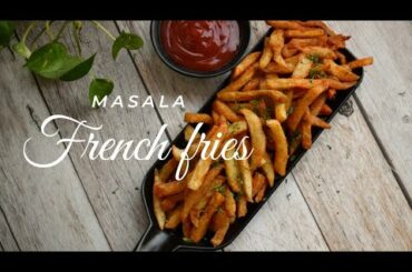 Homemade Masala French Fries | How To Make  French Fries | French Fries Recipe | Spicy French Fries