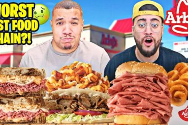 Trying ARBY’S FOOD for the first time! (REGRETS)
