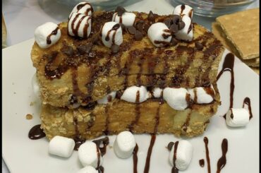 S'mores Stuffed French Toast