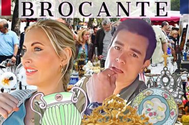 FRENCH BROCANTE | FLEA MARKET | NICE SOUTH OF FRANCE