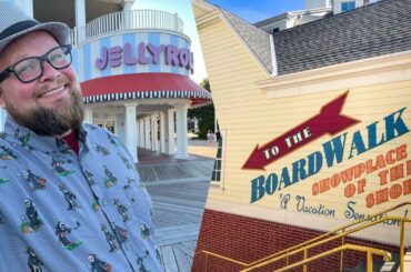 Disney’s Boardwalk Resort October 2021 | JELLYROLLS Is Open & Shake 'n Bake French Fries At Blue Zoo