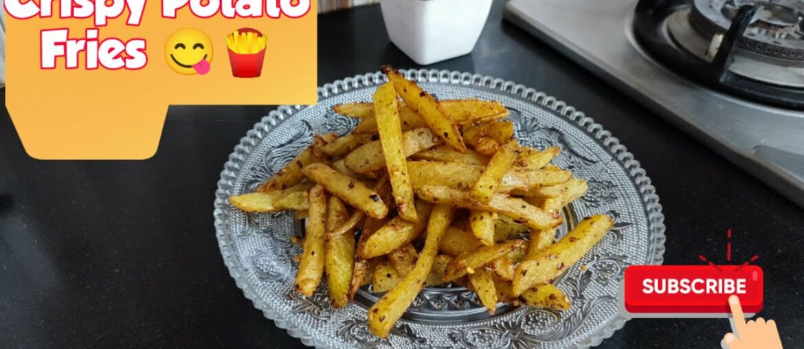 Crispy Potato Fries | French Fries Recipe | Aloo Chips | How to make Crispy French Fries