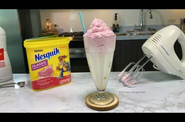 Whipped Strawberry Milk