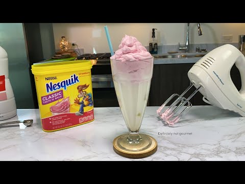 Whipped Strawberry Milk Whipped Strawberry Milk