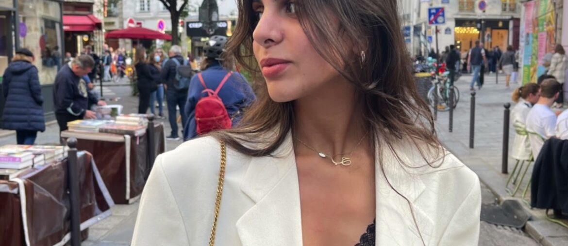 The art of French style, express yourself. Parisian Chic French Woman personal style.