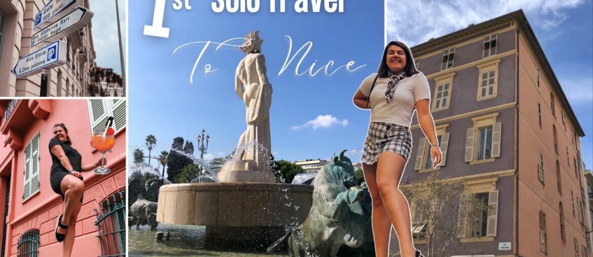 Traveling by myself to NICE, France. 1st time going solo, lots of pastries, wine & exploring PART 1