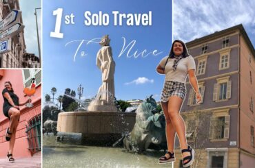 Traveling by myself to NICE, France. 1st time going solo, lots of pastries, wine & exploring PART 1