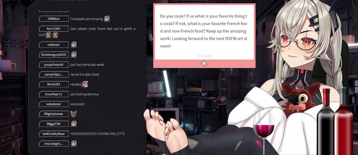 SARU FAVORITE FRENCH FOOD