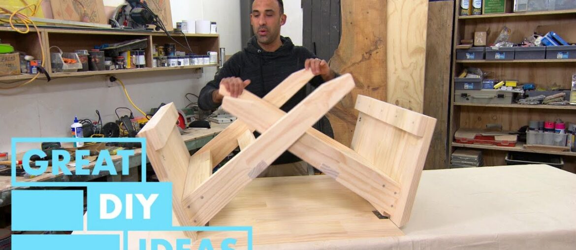 This DIY Coffee Table and Dining Table in One is PERFECT For Small Spaces | DIY | Great Home Ideas This DIY Coffee Table and Dining Table in One is PERFECT For Small Spaces | DIY | Great Home Ideas